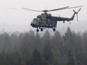 Afganistan'da askeri helikopter düştü