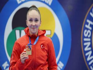 Avrupa Karate Şampiyonası'da Altın Madalya Kazandı