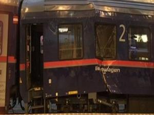 Avusturya'da tren kazası