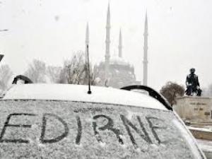 Beklenen kar Kapıkuleden girdi
