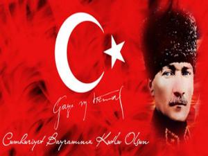 Cumhuriyetin 95. yılı kutlu olsun 