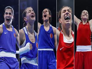 Dünya Kadınlar Boks Şampiyonasında 5 altın madalya