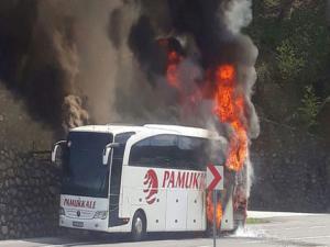 Düzce'de korku dolu anlar