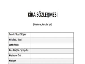 Ekim ayı kira artış oranı belli oldu