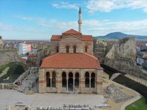 Enez Ayasofya Camii ibadete açıldı