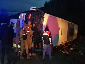 Erzincanda trafik kazası