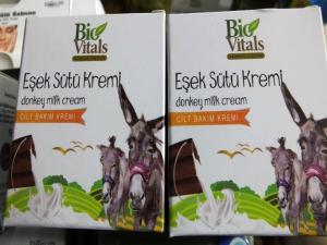 Eşek sütü kremi ilgi gördü
