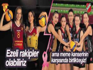 Göztepe ve Karşıyaka meme kanserine karşı bir araya geldi
