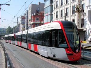 İstanbul'da tramvay kazası