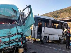 İzmirde trafik kazası