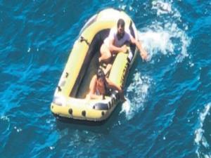 Karadenizin ortasında günlerce mahsur kaldılar
