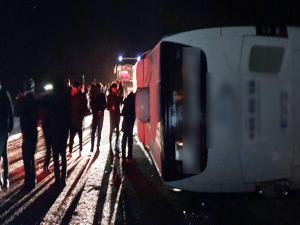 Kayseri'deki otobüs kazası