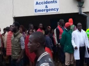 Kenya'da okul'da facia
