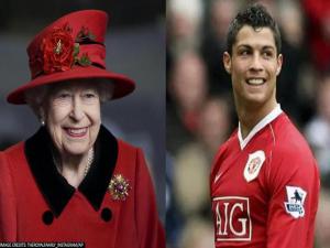 Kraliçe Elizabeth Ronaldo'nun imzalı formasını istedi