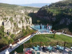 Kristal Teras'a ziyaretçi akını