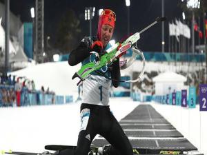 Laura Dahlmeier tarihe geçti.