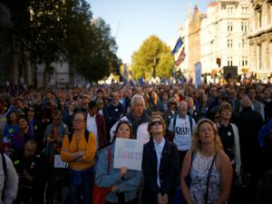 Londrada büyük miting