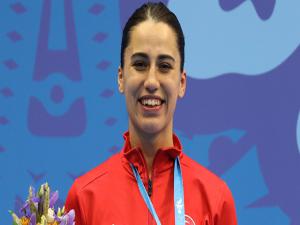 Milli karatecinin olimpiyat sevinci