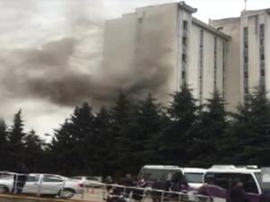 Ordu Devlet Hastanesinde Yangın Çıktı