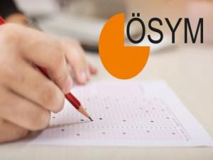 ÖSYM Sınav Takvimini Açıkladı