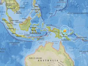 Papua Yeni Gine'de 6.3 büyüklüğünde deprem