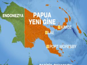 Papua Yeni Gine'deki deprem 