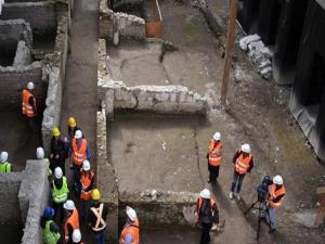 Roma'da metro kazısında lüks villa bulundu