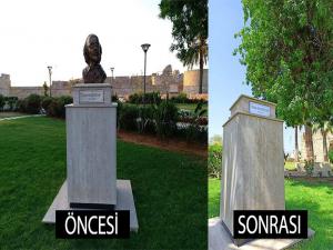 Shakespeare'in büstü çalındı