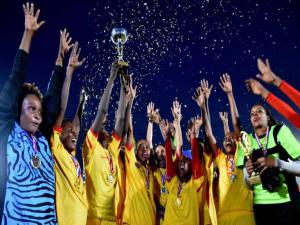 Sudan kadınlar futbol liginin ilk şampiyonu 'Difa' oldu