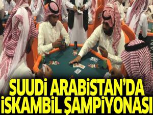 Suudi Arabistan'da iskambil şampiyonası düzenlendi