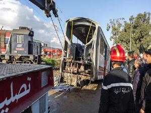 Tunusta iki tren çarpıştı
