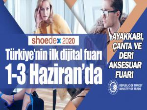 Türkiyenin ilk sanal fuarı Shoedex başladı