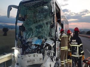 Uşak'ta trafik kazası
