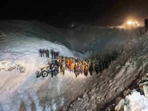 Van'da çığ felaketi