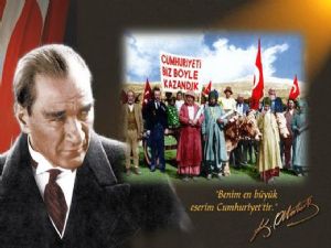 Cumhuriyetimizin 93. yılı kutlu olsun