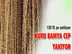 Kuru bamya altınla yarışıyor