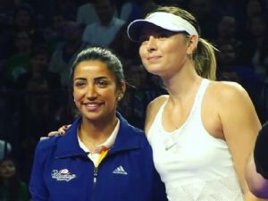 Sharapova'ya Türkiye'deki maçta evlenme teklifi