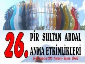 PİR SULTAN ABDAL ETKİNLİKLERİ BAŞLADI