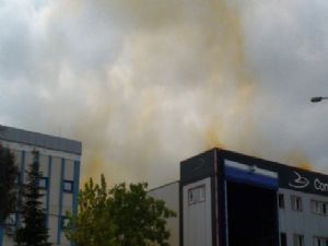 TUZLA'DA KİMYASAL KAZA