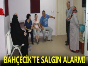 KOCAELİ BAHÇECİK'TE SALGIN ALARMI