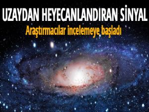 BİR YILDIZDAN SİNYALLER ALINDI