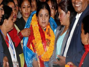 NEPAL'E KADIN CUMBURBAŞKANI