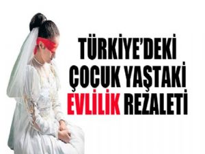 Türkiye'de her üç evlilikten biri çocuk yaşta yapılıyor