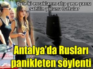 ANTALYALI RUSLAR ŞAKA KURBANI