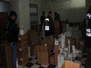 İstanbul'da 4,5 milyon şişe sahte parfüm ele geçirildi