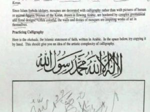 Kelime-I Şehadet Okul Kapattırdı