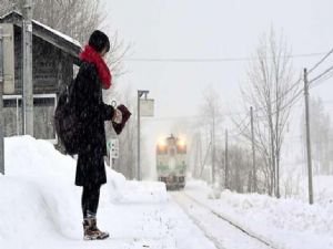 Japonya'da bir tren hattı tek bir öğrenci için açık tutuluyor