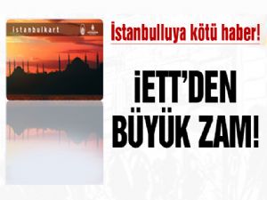İstanbul'da toplu taşımaya zam geldi