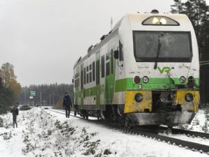 Finlandiya'da Tren Kazası